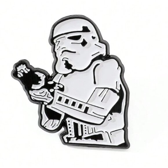 DISNEY Star Wars “Stormtrooper” Enamel Trading Pin (BRAND-NEW!) - Picture 1 of 3